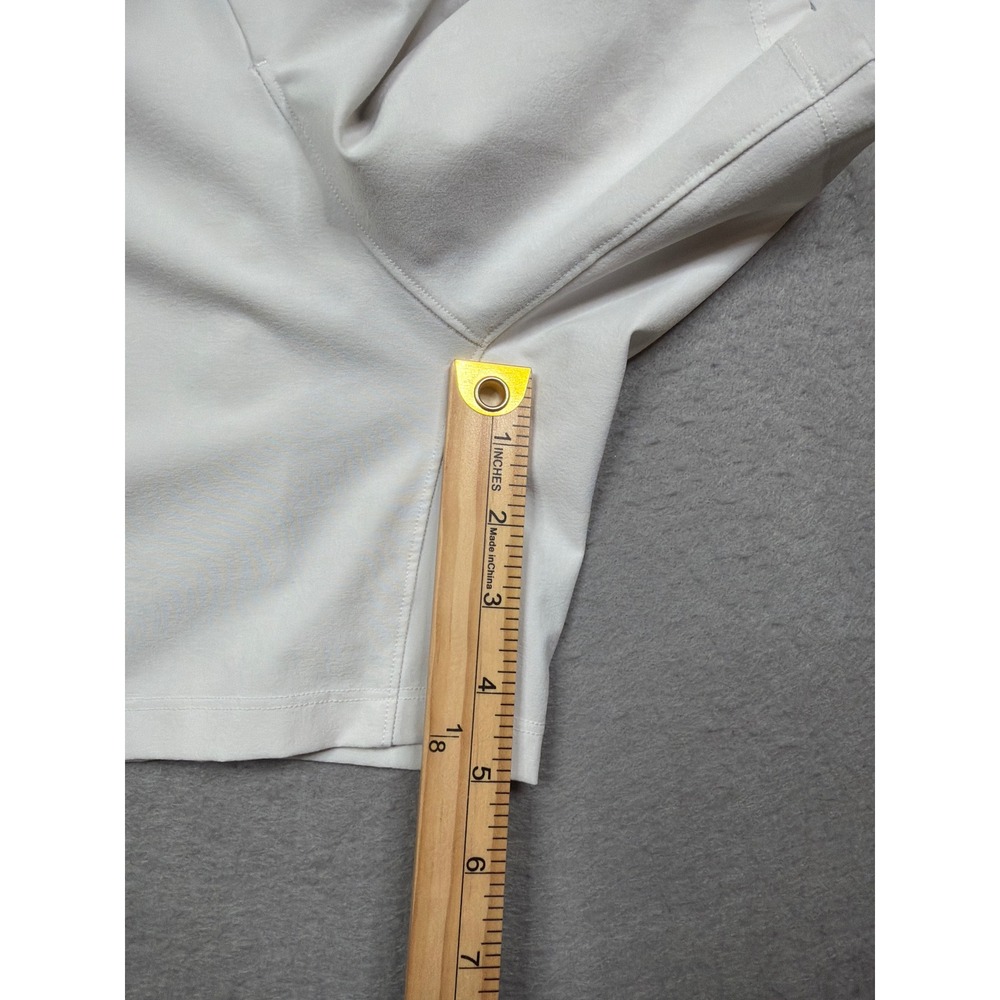 Lululemon Mens Pace Breaker Lined Shorts White Size M 5 Inch Inseam Running Gym - Picture 5 of 10